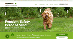 Desktop Screenshot of petcontainment.com